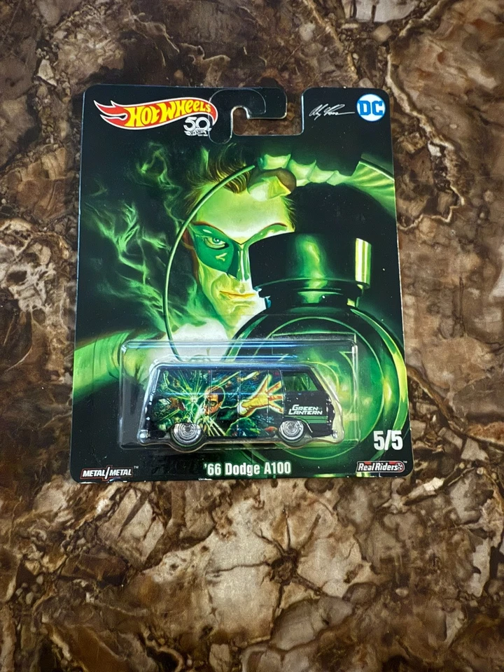 Dodge A100 W2 2018 Hot Wheels Premium 50 aniversario DC 5/5 Green Lantern '66 Foto 1 de 1