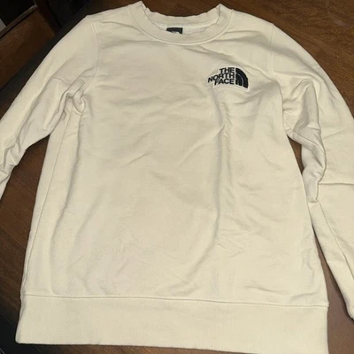 The North Face Off White Sweatshirt, Women’s Small - Image 1 of 4