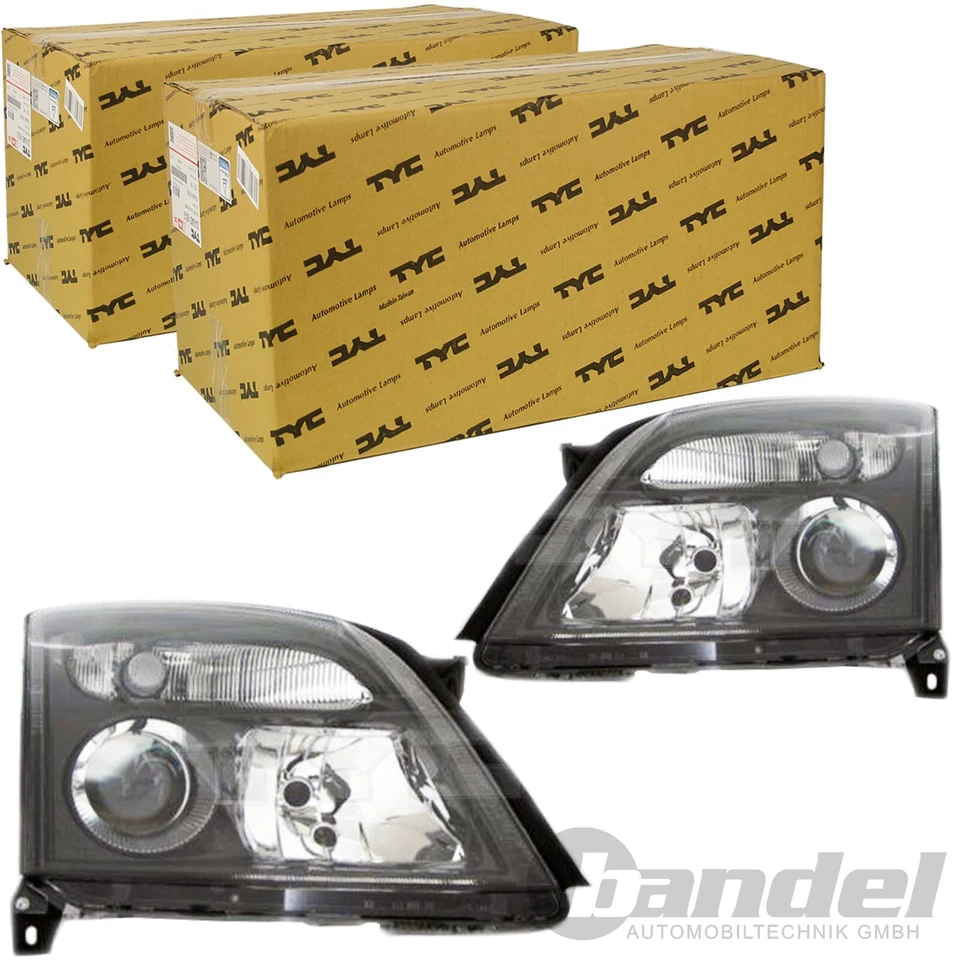 2x TYC H7/H7 SCHEINWERFER LINKS+RECHTS für OPEL VECTRA C SIGNUM CC BIS 07.05 - Bild 1 von 1