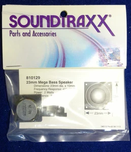 Soundtraxx 810129 8 Ohm Mega Bass Speaker 23mm - Picture 1 of 2