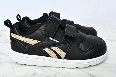 Reebok Royal Prime 2 Shoes Black Leather Toddler Sneakers Sz 8 Little Kid - Image 1 of 4