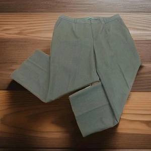 Ralph Lauren Pants Womens Size 16W Wool Trousers Slacks Zip Stretch - Picture 1 of 11