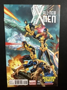 All-New X-Men #1 2012 Midtown Comics J. Scott Campbell Connecting Variant NM *A4 - Picture 1 of 2