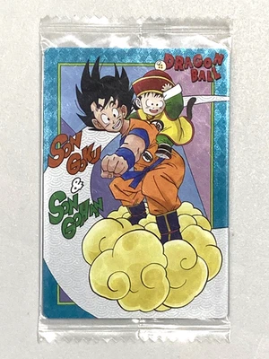 Goku and Gohan - 3-30 CR - Dragon Ball Wafer / Itajaga Card Sealed Japanese - Image 1 of 2