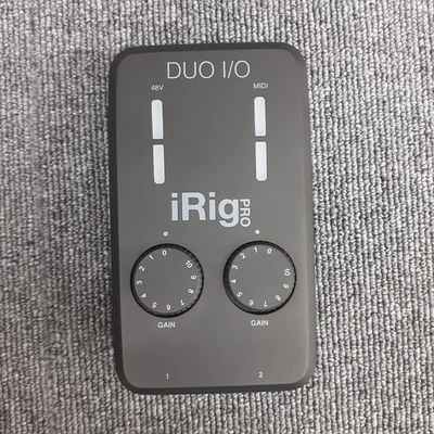 IK Multimedi iRig Pro DUO I/O 2-channel audio interface with MIDI for iPhone/iPa - Image 1 of 4