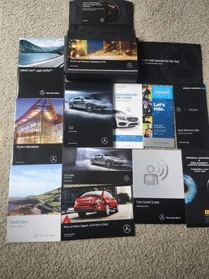 Mercedes-Benz CLS 400 550 2016 AMG 4MATIC genuino OEM conjunto manual del propietario con estuche Foto 1 de 4