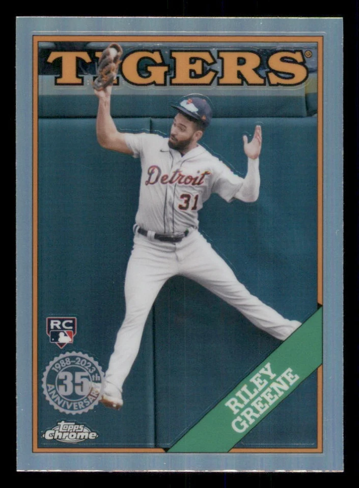 2023 Topps Chrome '88 Topps #88BC5 Riley Greene - Image 1 of 2