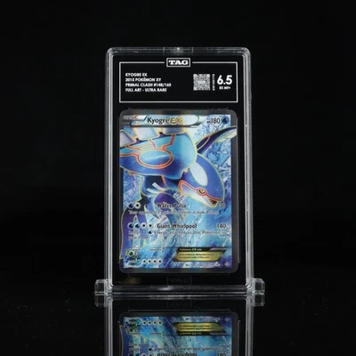kyogre ex 148/160 primal clash tag 6.5 psa - Image 1 of 2