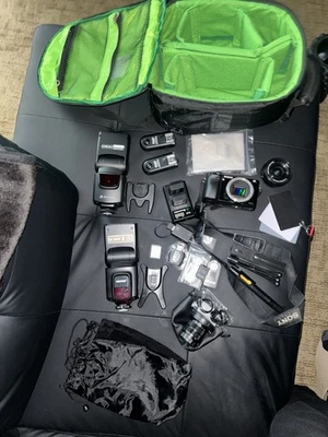 Sony A6000 24.3MP Mirrorless Digital Camera – Black | Complete Beginner Bundle - Image 1 of 4