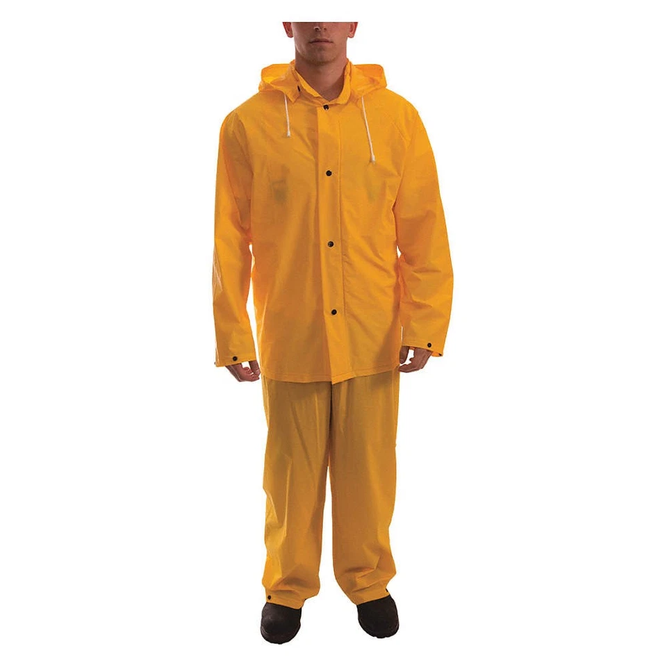 TINGLEY S61317 Rain Suit w/Jacket/Bib,Unrated,Yellow,M PK 2 - Image 1 of 1