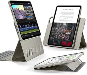 ESR Hülle für iPad Pro 11" 2024 5. Gen Drehbar Magnet 9 Standwinkel Blau - Bild 1 von 15