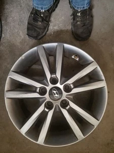 Wheel 16x6-1/2 Alloy US Built With Fits 15-17 SONATA 222757 - Picture 1 of 12