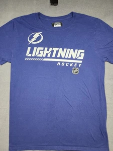 Tampa Bay Lightning Fanatics Authentic Pro T-Shirt Men's Medium - Picture 1 of 5