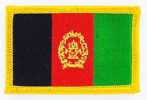 AUFNÄHER Patch FLAGGEN flagge Afghanistan flag Fahne 7x4.5cm - Picture 1 of 1