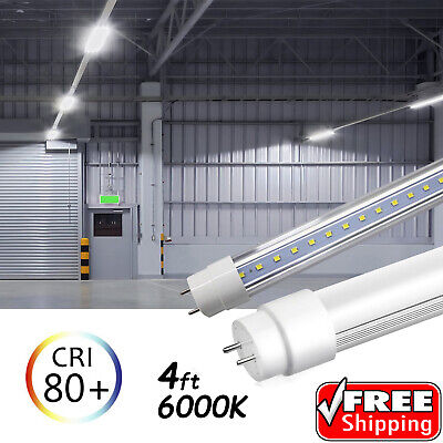 10-100 PACK LED G13 4FT 4 Foot T8 Tube Light Bulbs 18W 6000-6500K Cool White  • 409.95$