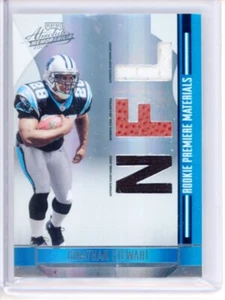 2008 PLAYOFF ABSOLUTE ROOKIE PREMIERE MATERIALS JONATHAN STEWART 020/199 - Picture 1 of 2