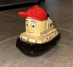 Vintage Ertl 1998 Theodore Too the Tugboat Ceramic Piggy Bank - Picture 1 of 4
