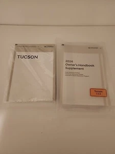 2024 Hyundai Tucson Owners Manual With Case And Navigation OEM (Abridged) - Picture 1 of 3
