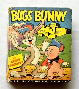 1948 Warner "Bugs Bunny in riskantem Geschäft" Better Little Book #1440 Vintage selten - Bild 1 von 5