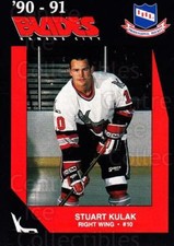 1990-91 Kansas City Blades #9 Stu Kulak