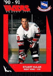 1990-91 Kansas City Blades #9 Stu Kulak