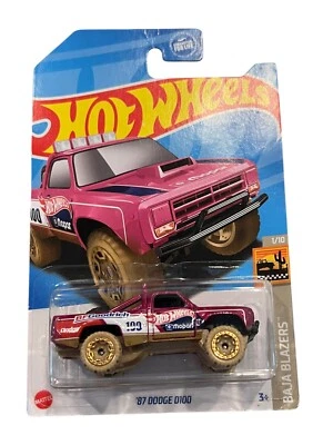 Hot Wheels '87 Dodge D100 181/250 Baja Blazers 1/10 NEW - Image 1 of 3