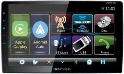 SOUNDSTREAM Double Din Car Stereo | Touchscreen 10.6 Inch Car Radio w/ CarPlay - Image 1 of 4