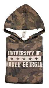 Sudadera con capucha MV Sports para hombre Unversity of North Georgia manga larga camuflada talla XL - Imagen 1 de 7