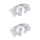  2 .5m Led Decor Outdoor Without Battery Lighting Snowflake Lights