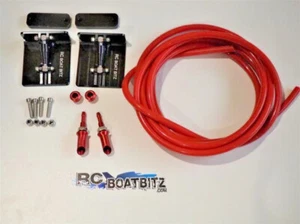 Proboat Blackjack 42 CS upgrade kit (cooling/stability) Red w black tabs - Picture 1 of 6