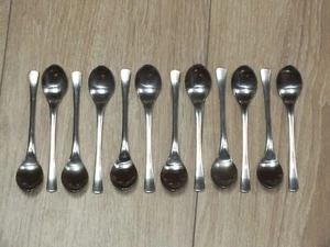 + 12 petites cuillères années 70 en acier inoxydable Apollonox  + - Foto 1 di 7