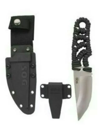Sog tangle knife ,molded sheath, adjust belt loop, various carrying ,7 feet cord - Image 1 of 4