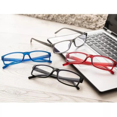 Inca-Vision Computer-Lesebrille / Brille mit Blaulichtfilter & Etui - Bild 1 von 2