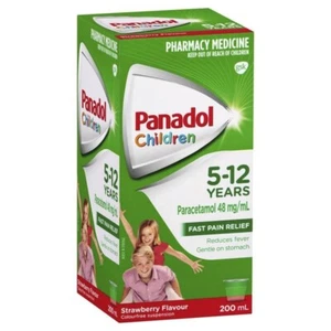 Panadol Children 5-12 Years 200 ml (Strawberry) - Picture 1 of 1