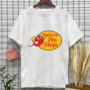 Magikarp Pro Shops T-shirt Funny Shirt Magikarp Gyarados Homage Japanese Anime - Picture 1 of 9