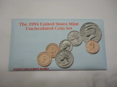 1994 US Mint Set / Nice Original Packaging / No stickers or writing - Image 1 of 3