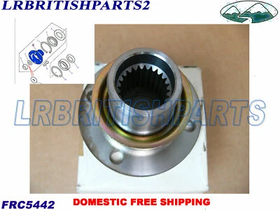 GENUINE LAND ROVER TRANSFER BOX FRONT FLANGE DEFENDER DISCOVERY I FRC5442 - Imagen 1 de 4