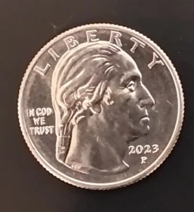 2023 "P" Edith Kanakaole Quarter Coin ~ Fehler "IN COD WE TRUST" ~ bankfrisch - Bild 1 von 6