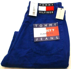 NEW Tommy Hilfiger Perfect T Royal Blue Jeans, Womens Size 10 (29X29) - Picture 1 of 4
