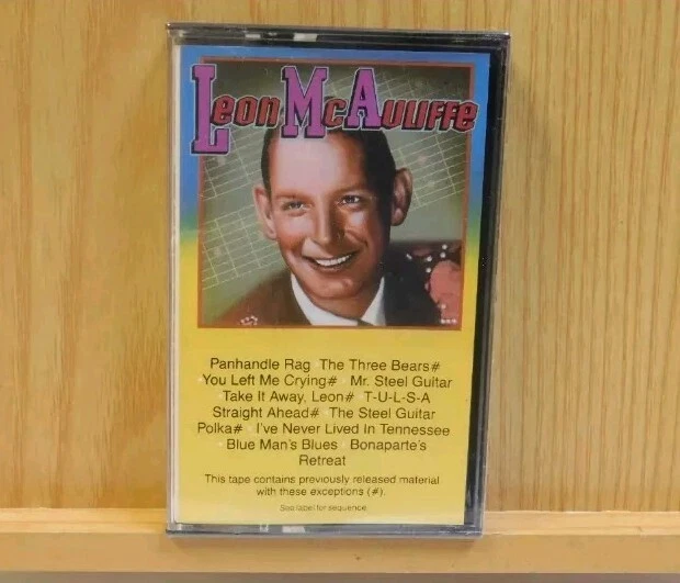  Leon McAuliffe – Columbia Historic Edition  Cassette Tape  - Image 1 of 1