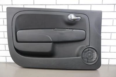 Panel embellecedor puerta interior cuero izquierdo fiat 500 abarth cupé 12-19 (negro XX) Foto 1 de 4