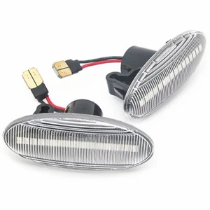 2pcs LED Turn Signal Light Side Marker Dynamic For Nissan Qashqai J10 X-trail - Picture 1 of 5