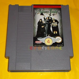 THE ADDAMS FAMILY Nintendo Nes Versione Francese PAL B ○○ SOLO CARTUCCIA - AJ - Foto 1 di 1