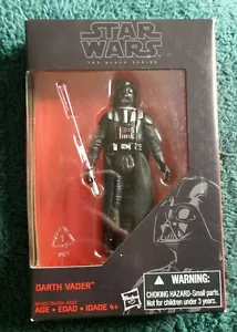 Star Wars Darth Vader schwarze Serie Actionfigur Disney Hasbro NEU - Bild 1 von 2