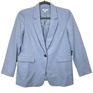 Bar lll Serendipity Single Breasted Blazer Moonstone Blue Women's 16 NWT - Picture 1 of 7