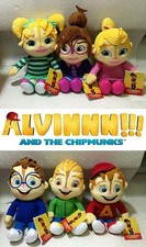 ALVINNN!!! E I CHIPMUNKS ALVIN SUPERSTAR PELUCHE PLUSH 100% ORIGINAL 28 CM 11'