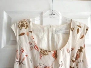 ladies preowned dress minuet size 12 pretty round neck sleevless - Picture 1 of 16