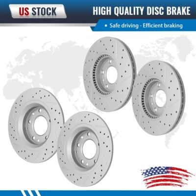 Rotores de freno delanteros y traseros para Mazda 6 2006-2013 Ford Fusion 2006-2011 Foto 1 de 4