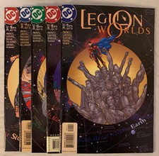 Legion Worlds #1 - 5 of 6 DC Comics by Dan Abnett, Andy Lanning 2001