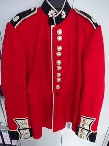 159) England Tunic Mans Foot Coldstream Guards rote Garde Jacke Palastwache - Bild 1 von 13